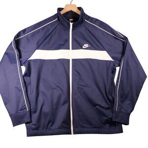 Nike Blue and White Performance Jacket